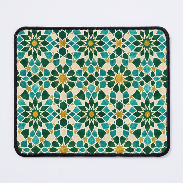 Item preview, Moroccan Zellige Geometric Mosaic Pattern designed and sold by Myra365Art.
