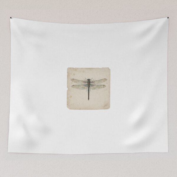 Item preview, Vintage Dragonfly Specimen Natural History Plate designed and sold by PictorialWhimsy.