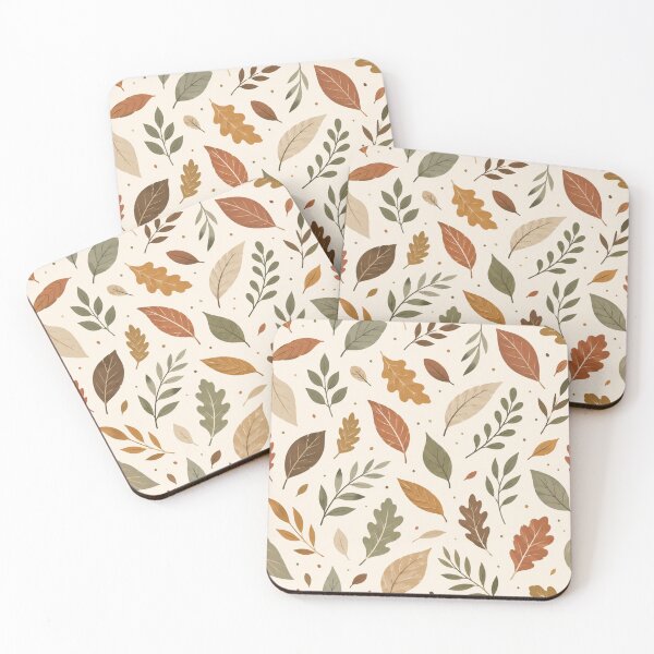 Item preview, Autumn Leaves Botanical Seamless Pattern designed and sold by Kooyana04.