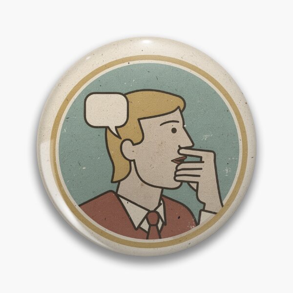 Item preview, Institute of Just Saying Haha Retro Poster designed and sold by PictorialWhimsy.