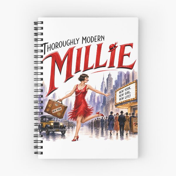 Item preview, Thoroughly Modern Millie the Musical designed and sold by Lyric Vault - Rock on.