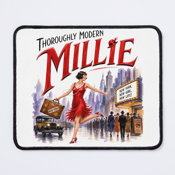 Item preview, Thoroughly Modern Millie the Musical designed and sold by Lyric Vault - Rock on.