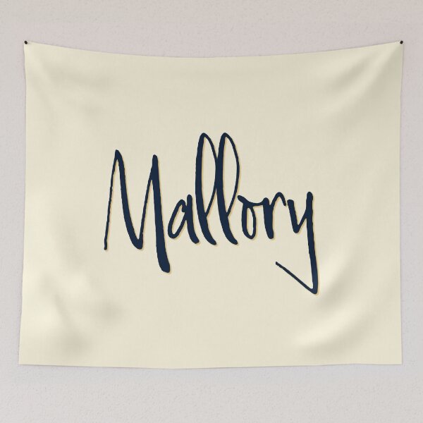 Item preview, MALLORY personalized type design designed and sold by CharlottePlaceArt.