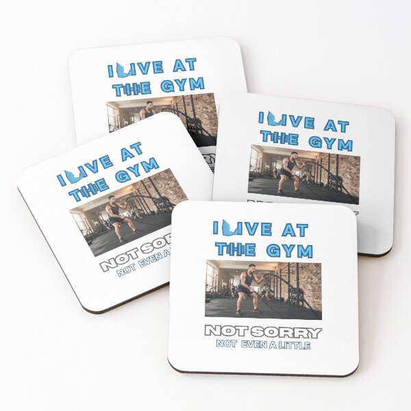 Item preview, I live at the gym. not sorry. designed and sold by Goode-sense2025.