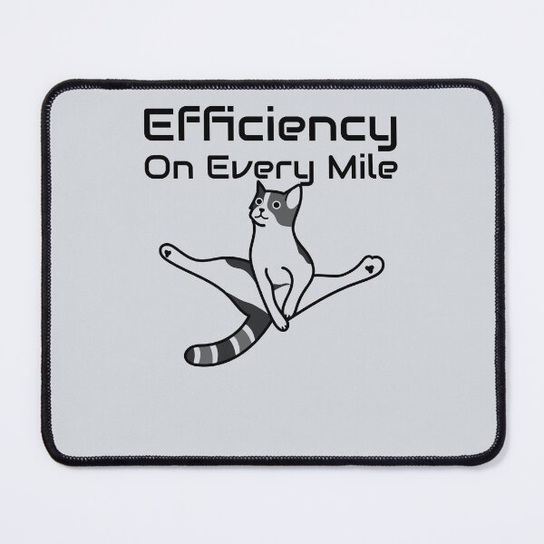 Item preview, Efficiency on Every Mile-V3 designed and sold by CHIEF-HAT STORE.