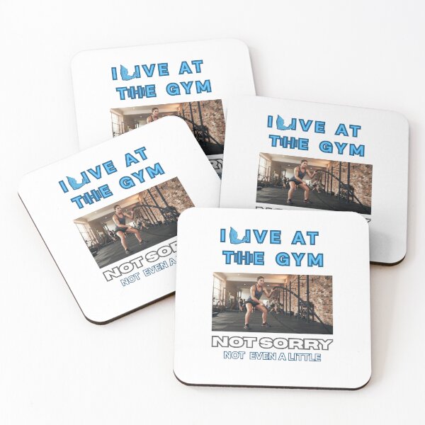 Item preview, I live at the gym. not sorry. designed and sold by Goode-sense2025.