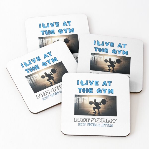 Item preview, I live at the gym. not sorry. designed and sold by Goode-sense2025.