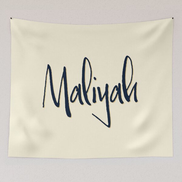 Item preview, MALIYAH personalized type design designed and sold by CharlottePlaceArt.