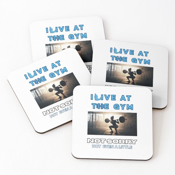 Item preview, I live at the gym. not sorry. designed and sold by Goode-sense2025.