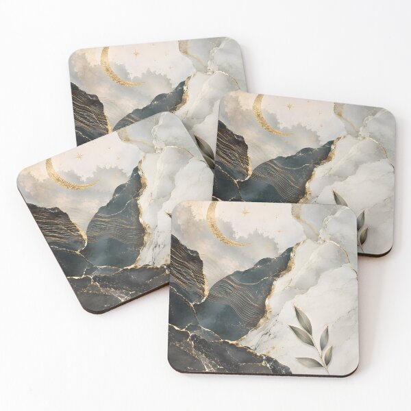 Item preview, Celestial Stone Harmony Abstract Art designed and sold by hutofdesigns.