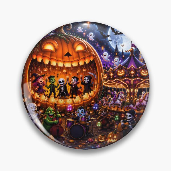 Item preview, Celebration on Halloween Night designed and sold by Pim-Crystal.