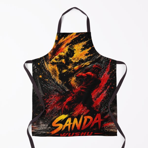 Item preview, Wushu Sanda | Explosive Martial Arts Combat Illustration designed and sold by Fei Long Design Hub.