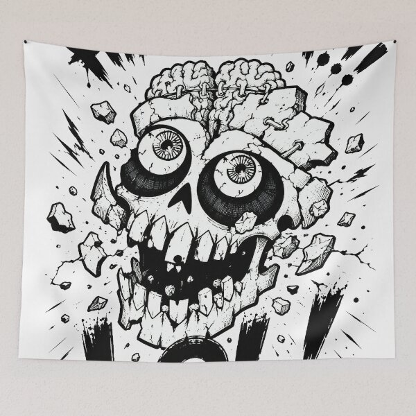 Item preview, laughing skull designed and sold by aliraweb.
