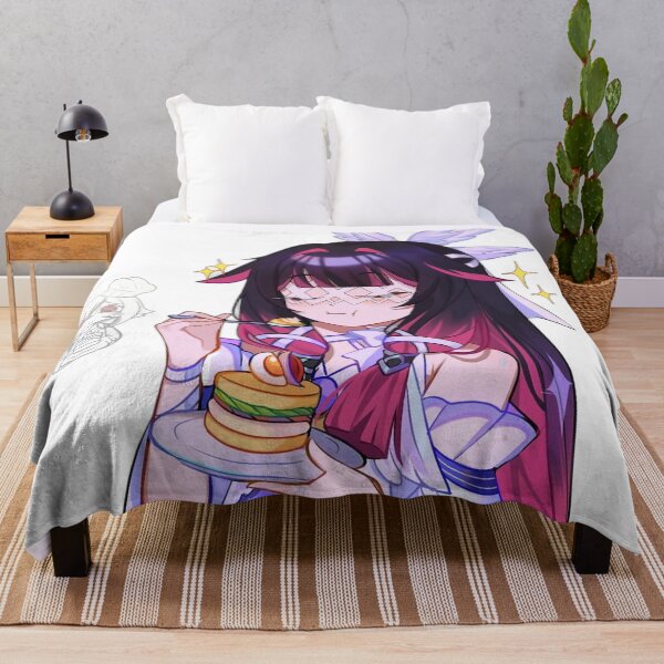 Item preview, Columbina and Arlecchino Eating Sandwich Genshin Impact designed and sold by KomiArts.