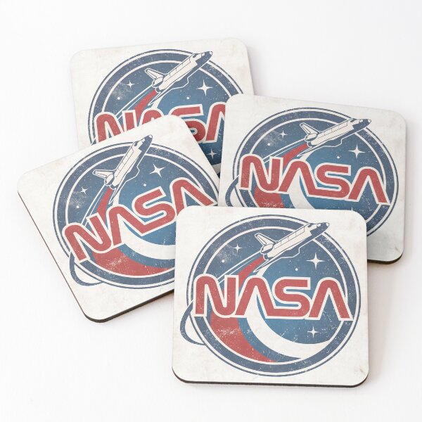 Item preview, Vintage NASA Space Shuttle Distressed Retro Badge designed and sold by Astral-Artisan.