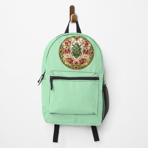 Item preview, merald Beetle & Sacred Pomegranate Crest designed and sold by sunbowjp stadio.