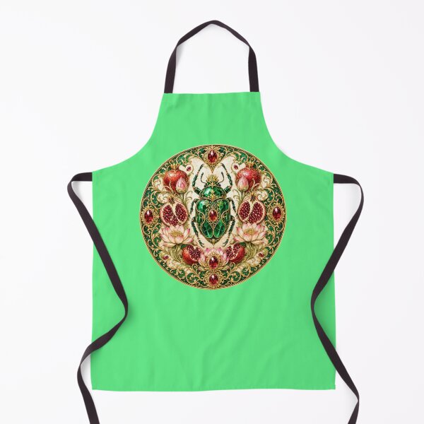Item preview, merald Beetle & Sacred Pomegranate Crest designed and sold by sunbowjp stadio.