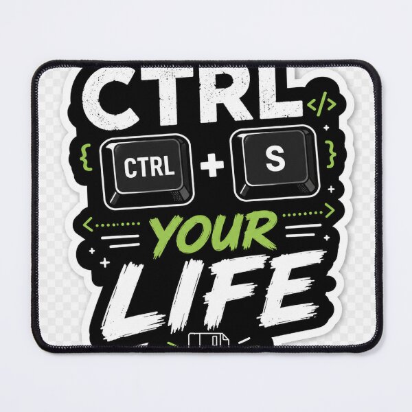 Item preview, Ctrl + S Your Life – Save Your Progress designed and sold by Kushwaha18.