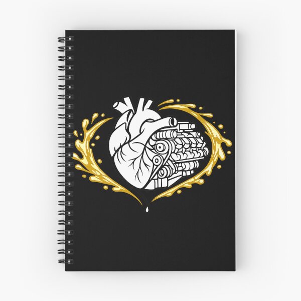 Item preview, Heart-Engine Fusion in Golden Diesel Splash designed and sold by teemix.
