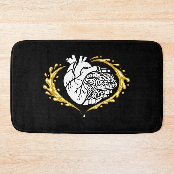 Item preview, Heart-Engine Fusion in Golden Diesel Splash designed and sold by teemix.