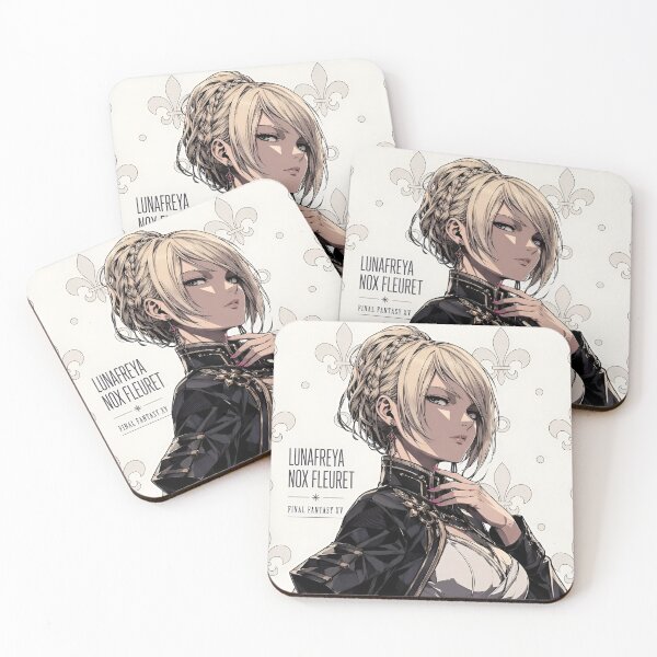 Item preview, Elegant Fantasy Princess Portrait | Regal Blonde Warrior | Gothic Royal Anime Style | Original Fantasy Illustration designed and sold by Dyan4.