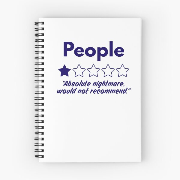 Item preview, People Absolute Nightmare 1 Star Review designed and sold by Comfy Creations.
