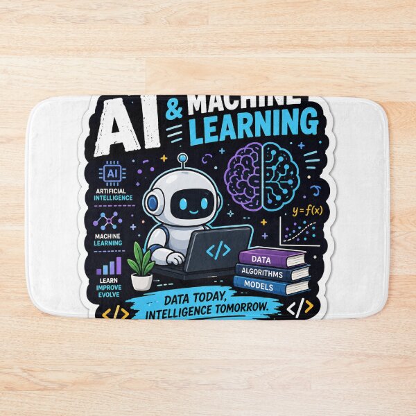 Item preview, AI & Machine Learning – Data Today, Intelligence Tomorrow designed and sold by Kushwaha18.