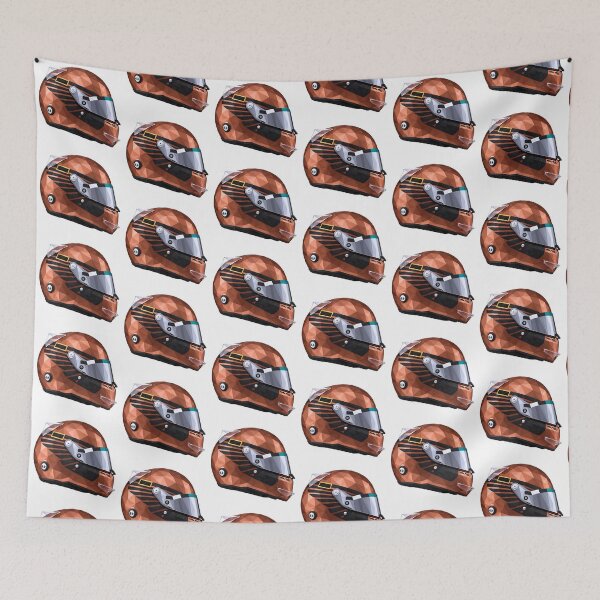 Item preview, Lance Stroll 2026 British GP Helmet designed and sold by PitWallArt.