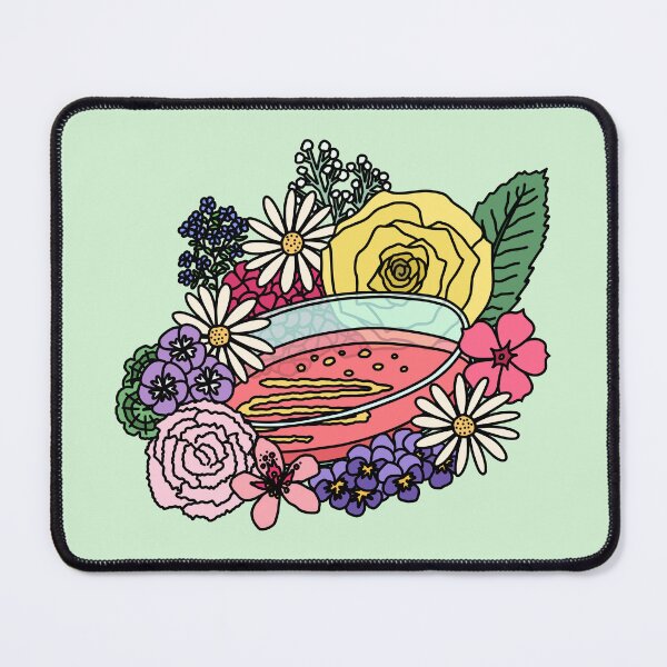 Item preview, Floral Petri Dish Science Laboratory Art designed and sold by BundaBear.