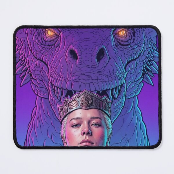 Item preview, Dragon & Their Rider 4 Queen HOD Series Queen Lgbtq+ Comic Book Art Home Wall Decor Print Poster Pride TV Series Fantasy designed and sold by Mind Space.