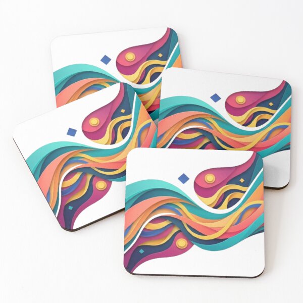 Item preview, Color Splash Geometry | Modern Abstract Shapes designed and sold by EverMuse_0_0.