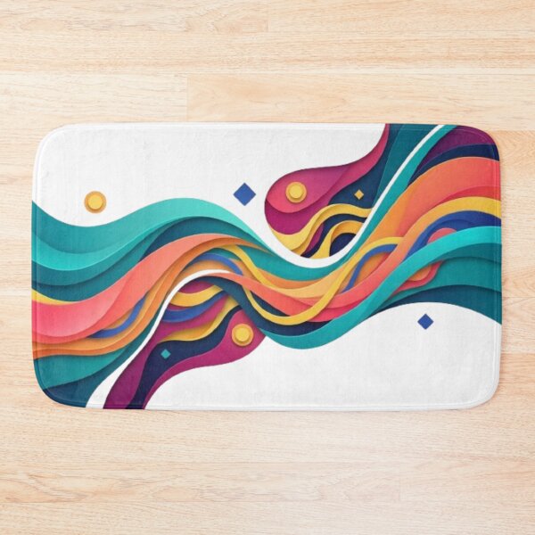 Item preview, Color Splash Geometry | Modern Abstract Shapes designed and sold by EverMuse_0_0.