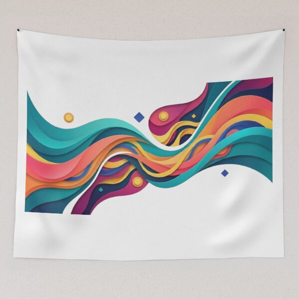 Item preview, Color Splash Geometry | Modern Abstract Shapes designed and sold by EverMuse_0_0.