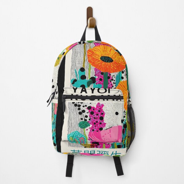 Item preview, yayoi kusama tokyo 1998 colorful flowers dots wall art, psychedelic kusama floral art classic t-shir designed and sold by Layan Shehab.
