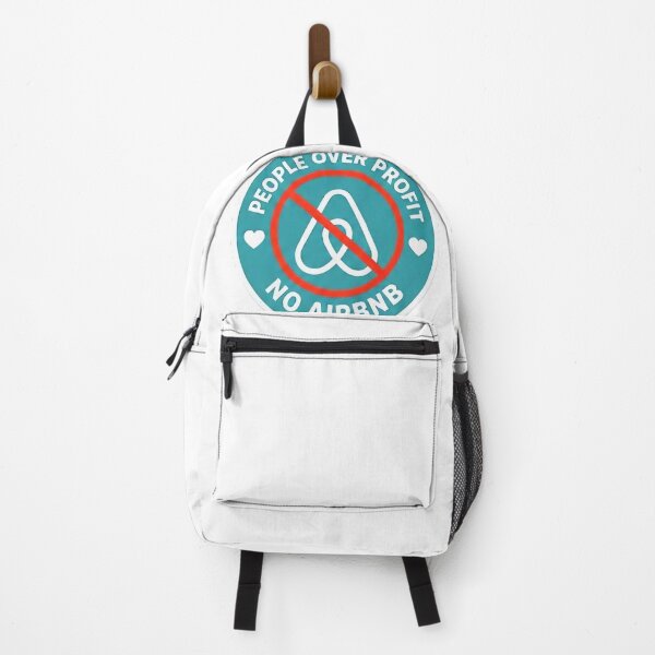 Item preview, People Over Profit No Airbnb Protest Art designed and sold by SassyArtistry.