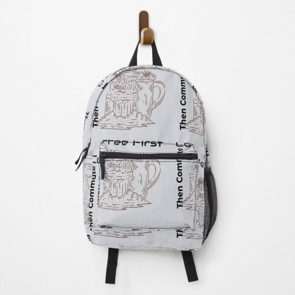 Item preview, Coffee First, Then Commute-V3 designed and sold by CHIEF-HAT STORE.
