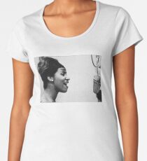 Aretha Franklin Women's Premium T-Shirt