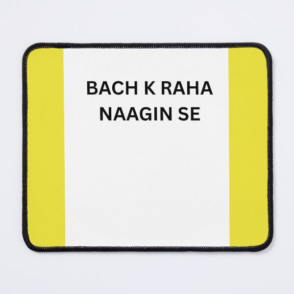 Item preview, Bach Ke Rehna Nagin Se – Funny Desi Graphic T-Shirt / Poster designed and sold by everyone cloth house.