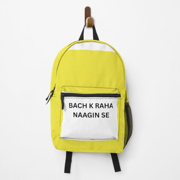 Item preview, Bach Ke Rehna Nagin Se – Funny Desi Graphic T-Shirt / Poster designed and sold by everyone cloth house.