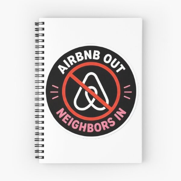 Item preview, Airbnb Out Neighbors In Protest Badge designed and sold by SassyArtistry.