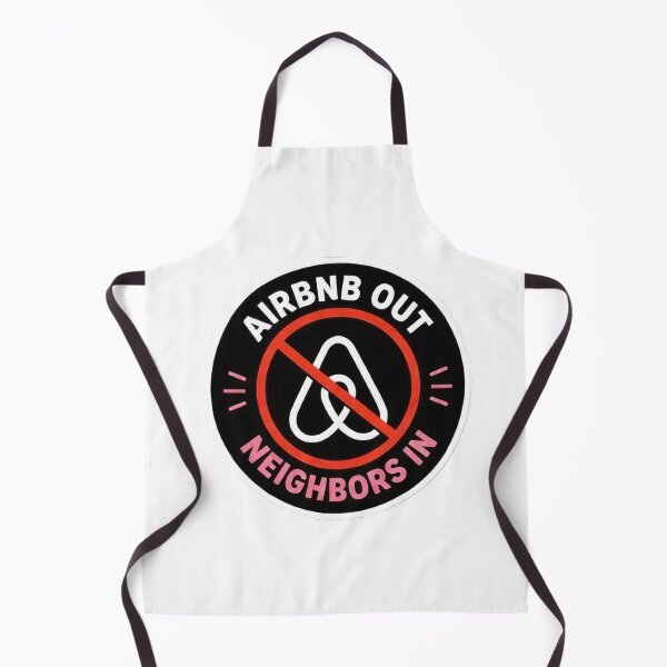 Item preview, Airbnb Out Neighbors In Protest Badge designed and sold by SassyArtistry.