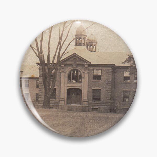 Item preview, Harrisburg State Hospital (Harrisburg, Pennsylvania) Vintage Postcard – Building and Yard 2 designed and sold by GhostlyWorld.