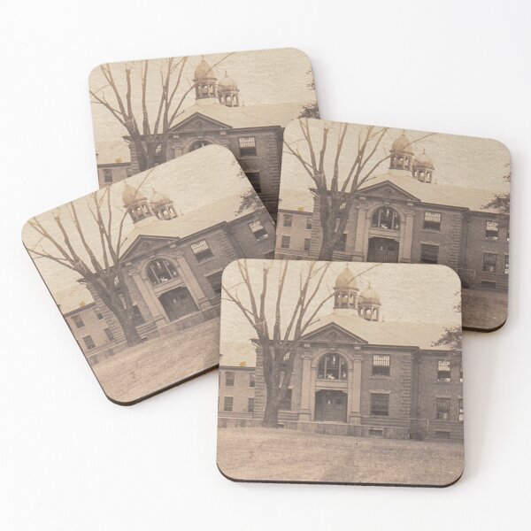 Item preview, Harrisburg State Hospital (Harrisburg, Pennsylvania) Vintage Postcard – Building and Yard 2 designed and sold by GhostlyWorld.