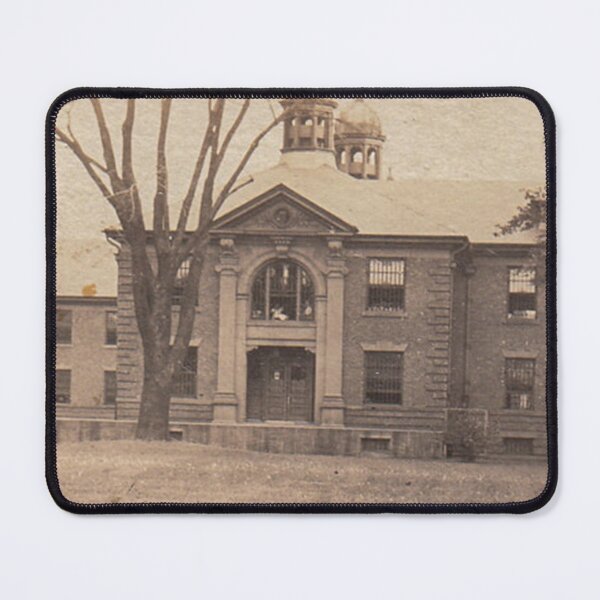Item preview, Harrisburg State Hospital (Harrisburg, Pennsylvania) Vintage Postcard – Building and Yard 2 designed and sold by GhostlyWorld.