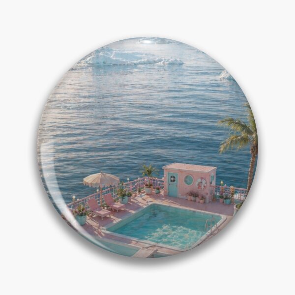 Item preview, Tropical pool on an iceberg in the Arctic Ocean designed and sold by Mauswohn.