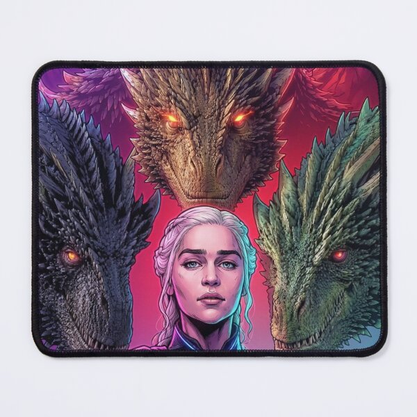 Item preview, Dragon & Their Rider 5 Mother Queen HOD Series Queen Lgbtq+ Comic Book Art Home Wall Decor Print Poster Pride TV Series Fantasy designed and sold by Mind Space.