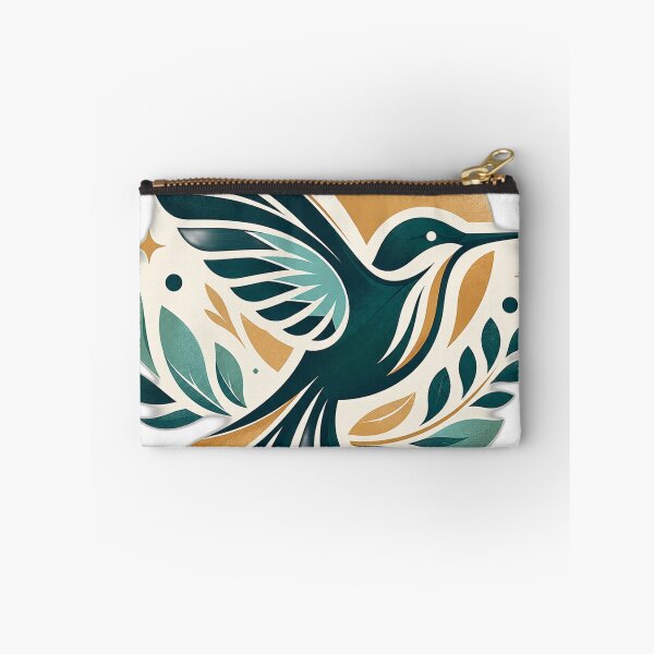 Item preview, Golden Hour Hummingbird Botanical Line Art designed and sold by DKSH1234.