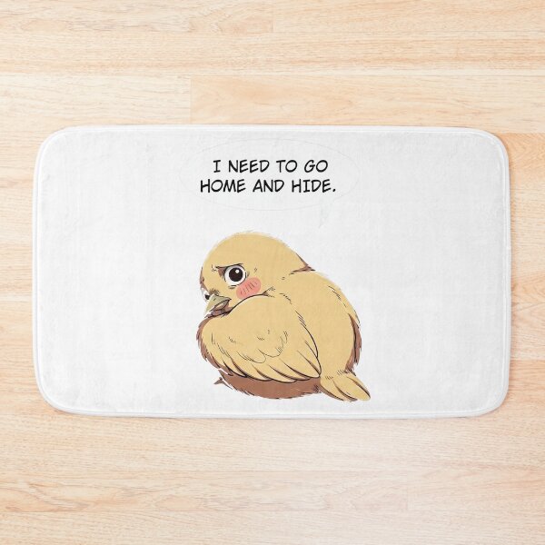 Item preview, I Need To Go Home And Hide Introvert Bird designed and sold by SassyArtistry.