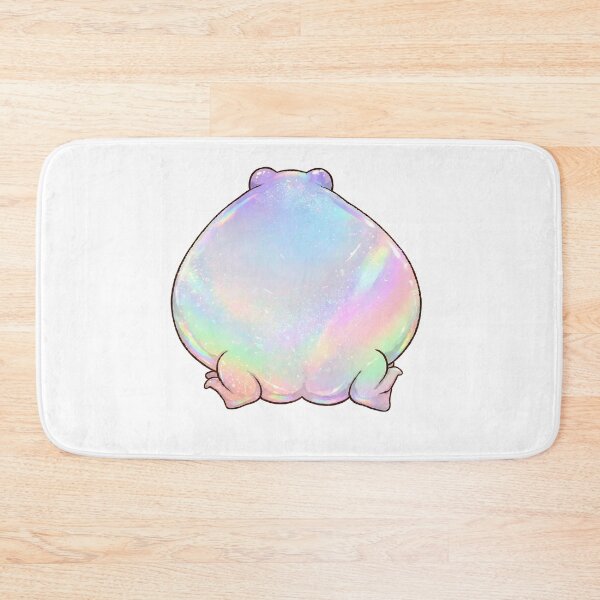 Item preview, Holographic Frog Butt - Cute Sparkly Iridescent Frog Booty designed and sold by Neurospicy Trolls.