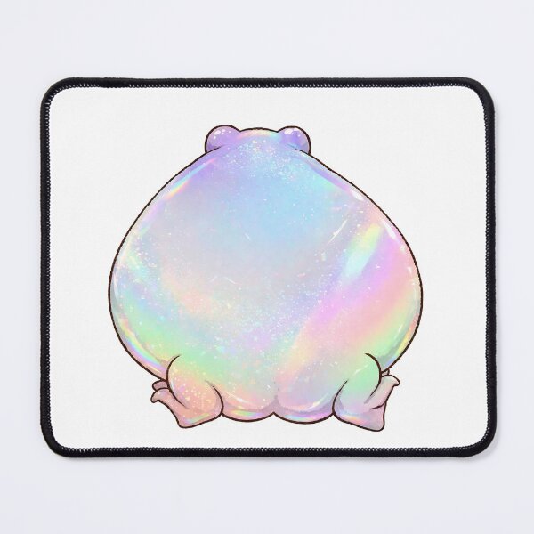 Item preview, Holographic Frog Butt - Cute Sparkly Iridescent Frog Booty designed and sold by Neurospicy Trolls.